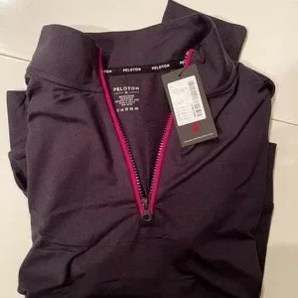 Peloton NWT Dreamblend Half Zip Pullover (XL / New / Black)‎ - Picture 4 of 12